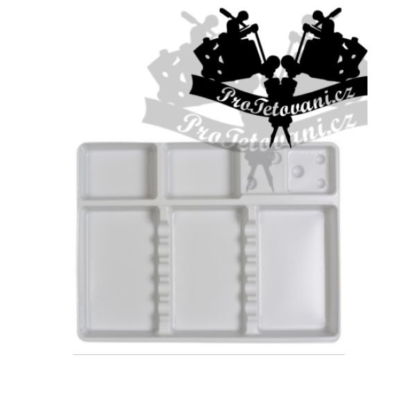 Odkládací plastový tácek pro tetovací cartridge a další vybavení 