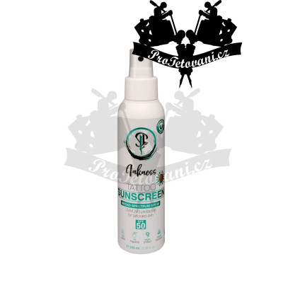 Inkness SUNSCREEN opalovací krém na tetovanou pokožku SPF50 100 ML