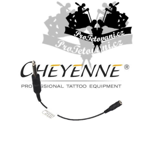 Originální redukce pro strojky Cheyenne z 6,3 na 3,5 mm