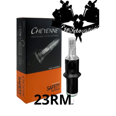 Originální tetovací cartridge Cheyenne Safety 23 Soft Magnum