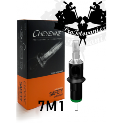 Originální tetovací cartridge Cheyenne Safety 7 M