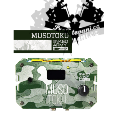 Originální tetovací zdroj MUSO TOKU Edition The Inked Army