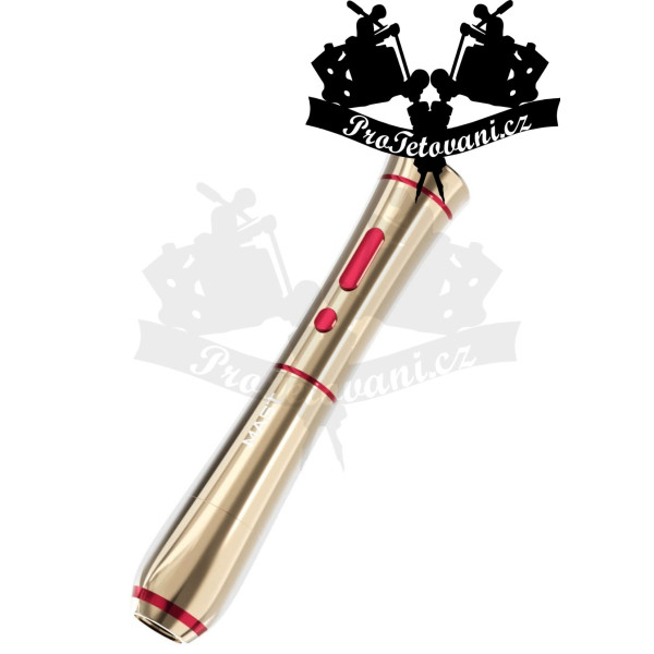 Rotační bezdrátový dobíjecí strojek pro permanentní make-up Mast P40 GOLD 