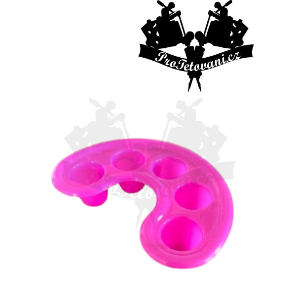 Paleta kelímků na vodu nebo inkoust pink