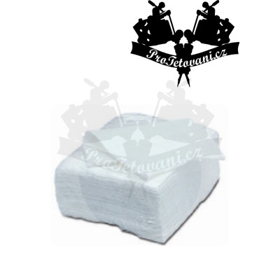 Netkaná textilie buničina TNT 30x40cm 50 Ks ubrousky