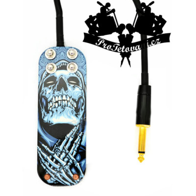 Tetovací pedál premium Freaky Blue