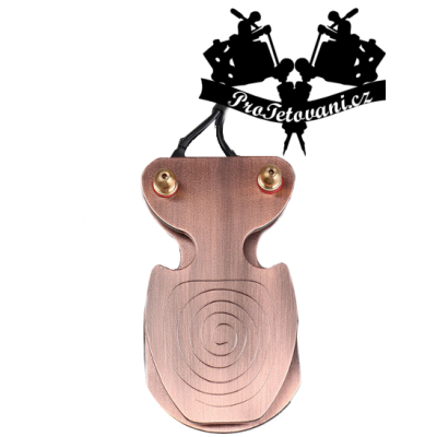 Nožní pedál Měděný Spiral pro tetovací strojky