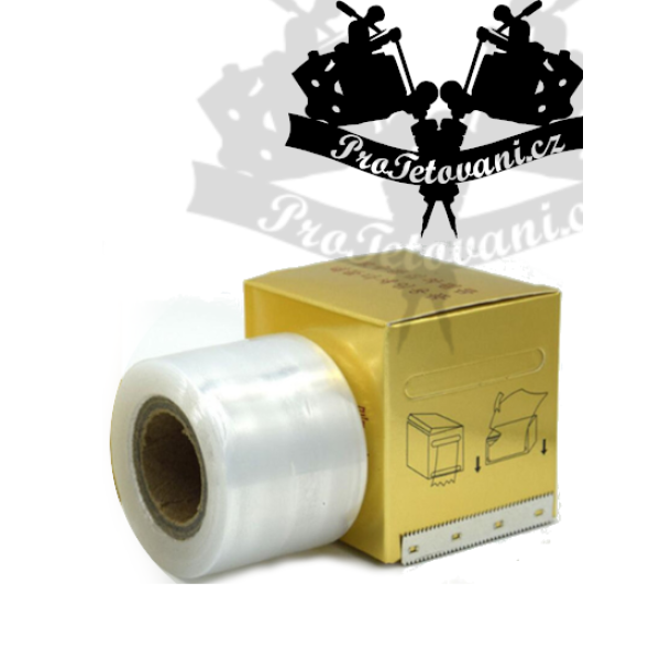 Krycí folie pro nanesení anestezie na obočí pro PM