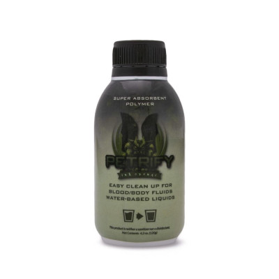Petrify  Super absorpční polymer pro čištění kapalin 120g
