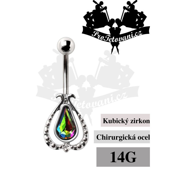 Piercing do pupíku Vitrial