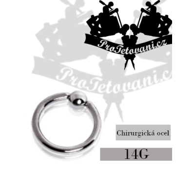 Piercing Kroužek s kuličkou