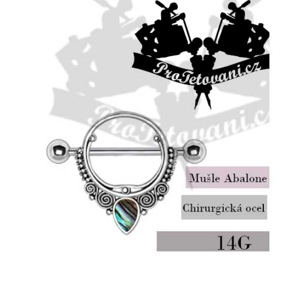 Piercing do bradavky Tear Drop