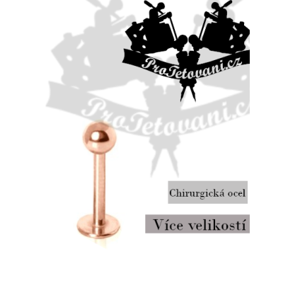 Piercing do rtu Labret Monroe Rose gold