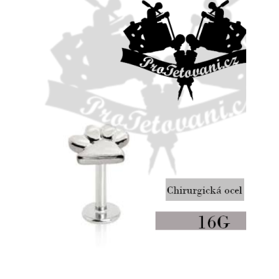 Piercing do rtu Labret Paw