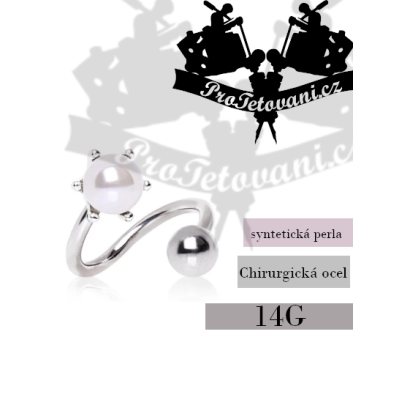 Piercing Twist Pearl