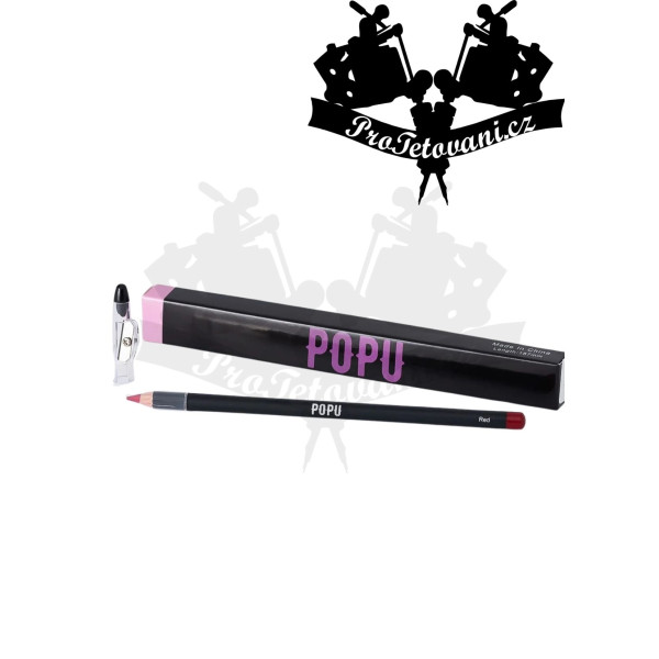 POPU Pre-draw Pencil tužka na rty Pro PM RED