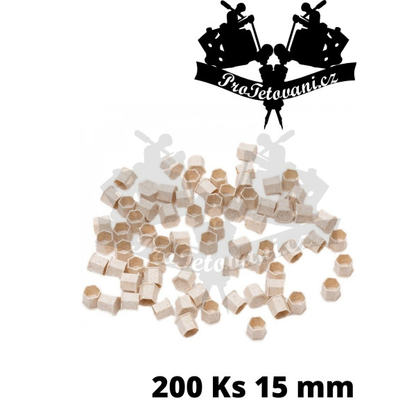 POSEIDON pšeničné kalíšky 200 ks 15 mm