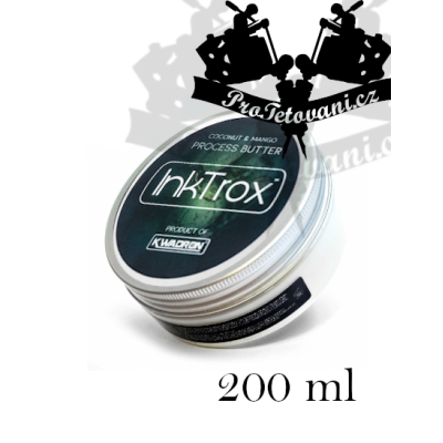 Pracovní máslo na tetování InkTrox 200 ml Kokos a mango