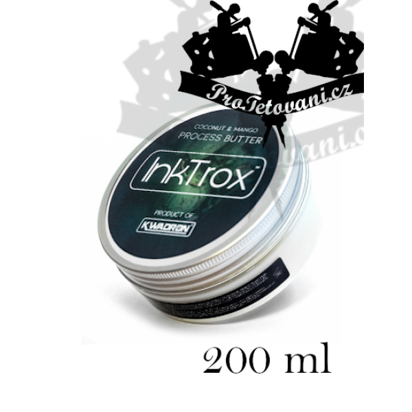 Pracovní máslo na tetování InkTrox 200 ml Kokos a mango