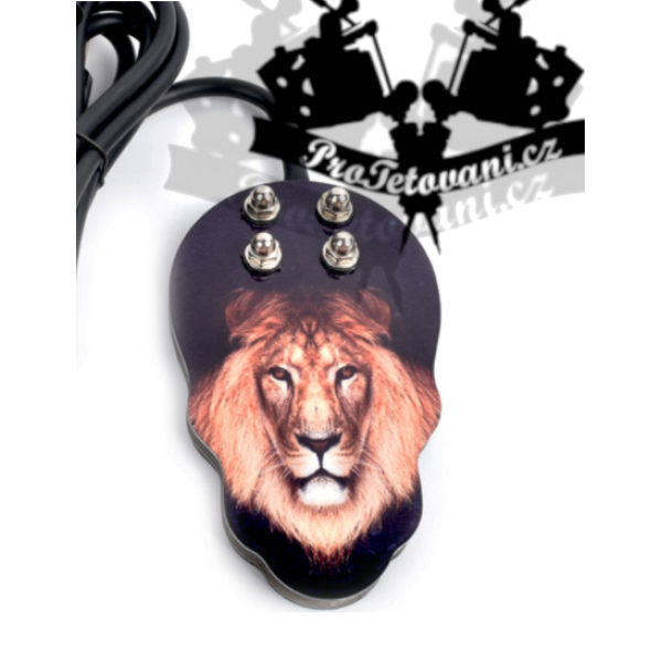 Prémiový tetovací pedál LION 