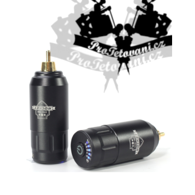 Přenosný napájecí adaptér pro tetovací strojky ROCKET BLACK