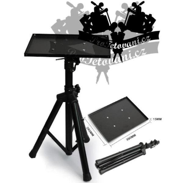 Přenosný odkládací stůl pro tetovací vybavení