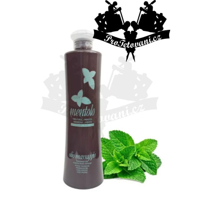 Profesionální Masážní olej Ro.ial Mentol 500 ml