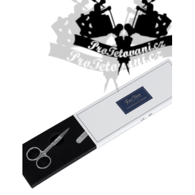 Profesionální set kosmetické pinzeta a nůžek Face deep