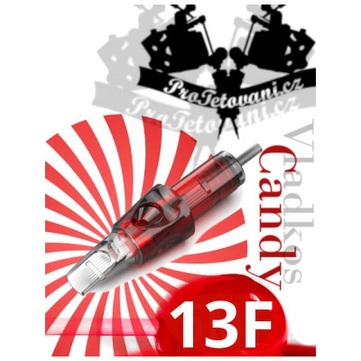 Profesionální tetovací cartridge Vladkos Candy 13 Flat