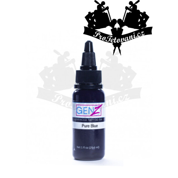 Intenze GEN-Z Pure Blue 30ml tetovací barva
