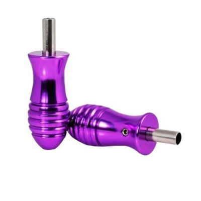 Tetovací grip a tubus fish purple 50mm