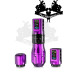 Bezdrátový dobíjecí rotační tetovací strojek INKONE PRICK Purple s nastavitelným zdvihem
