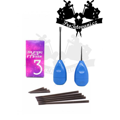 Mixér pro míchání tetovacích barev Super Ink Mixer III blue