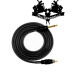 RCA cord lanovy King Black