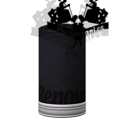 Role ubrousků na tetování biologicky rozložitelný BLACK