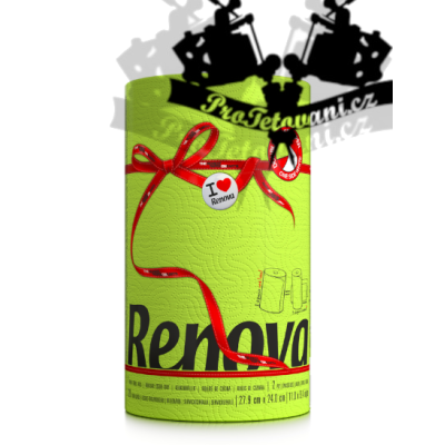 Role ubrousků na tetování biologicky rozložitelný GREEN