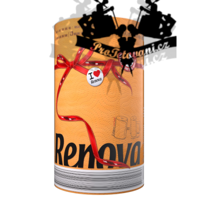 Role ubrousků na tetování biologicky rozložitelný ORANGE