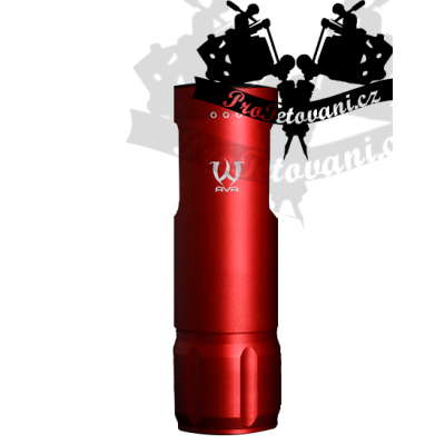 Bezdrátový rotační tetovací strojek AVA PREMIUM GT PEN EP7 RED