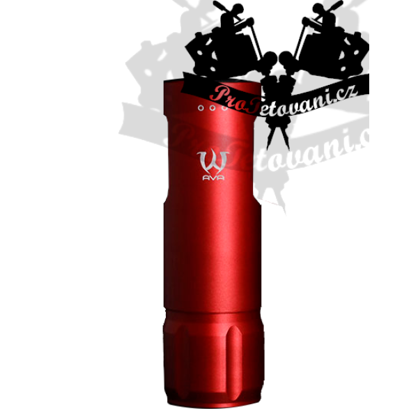 Bezdrátový rotační tetovací strojek AVA PREMIUM GT PEN EP7 RED