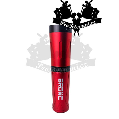 Bezdrátový rotační tetovací strojek HUMMINGBIRD STAVES RED