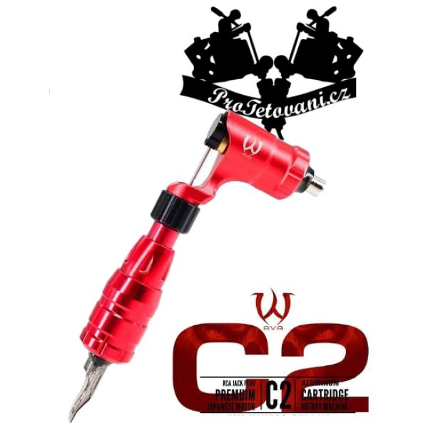 Rotační tetovací strojek AVA C2 RED