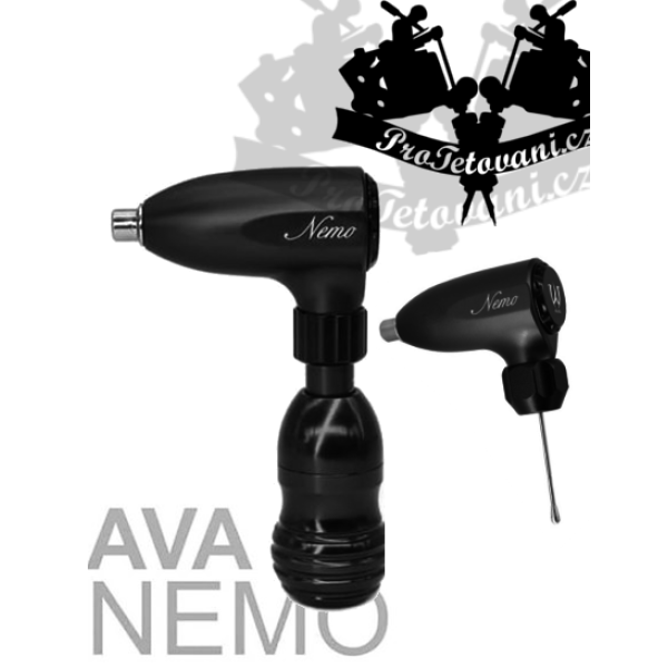 Rotační tetovací strojek AVA NEMO GUN Black