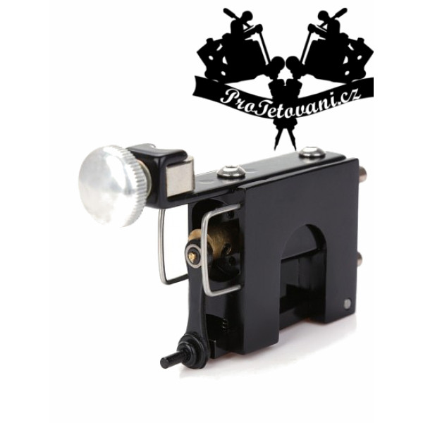 Rotační tetovací strojek Black a tetovací grip