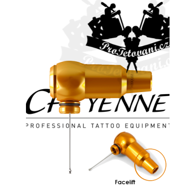 Rotační tetovací strojek CHEYENNE THUNDER ORANGE BEZ GRIPU