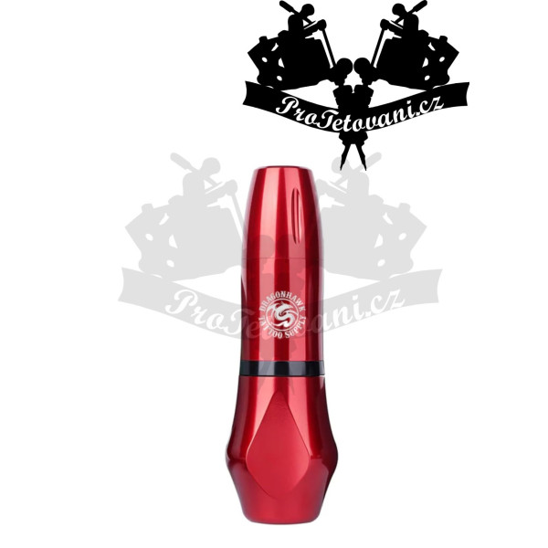 Rotační tetovací strojek DRAGONHAWK ATOM M5 RED