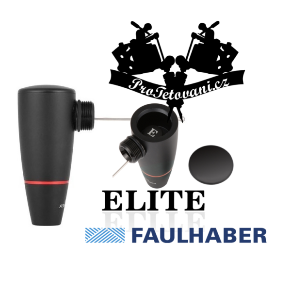 Rotační tetovací strojek ELITE JET RED RING