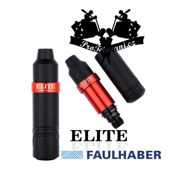 Rotační tetovací strojek ELITE REVO V2 PEN RED