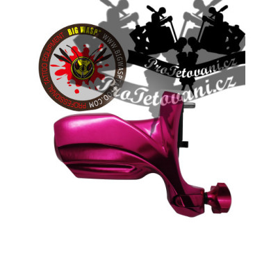 Rotační tetovací strojek HUMMINGBIRD BIG WASP SLIDER PINK