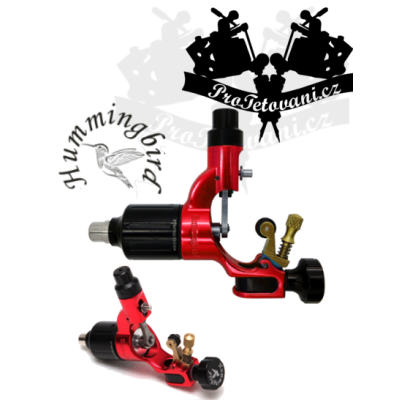 Rotační tetovací strojek HUMMINGBIRD V2 RED