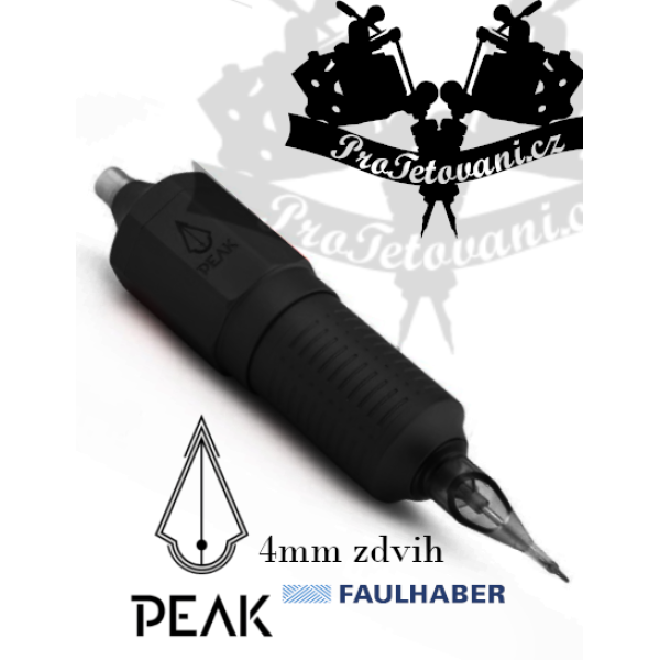 Rotační tetovací strojek PEAK MATRIX BLACK